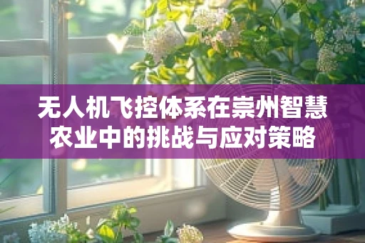 无人机飞控体系在崇州智慧农业中的挑战与应对策略