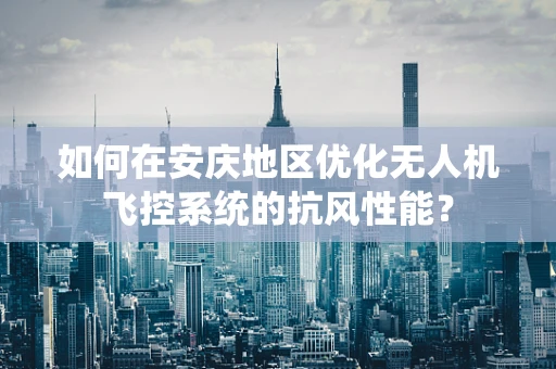 如何在安庆地区优化无人机飞控系统的抗风性能？