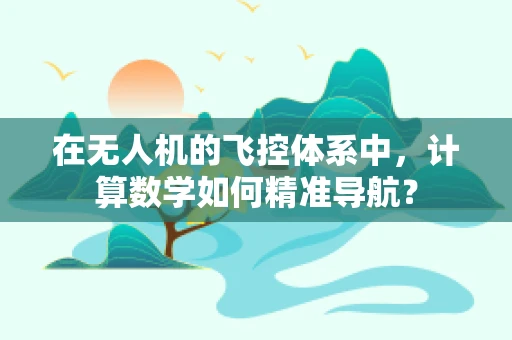 在无人机的飞控体系中，计算数学如何精准导航？