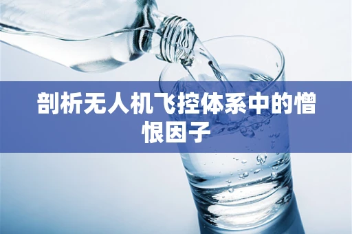 剖析无人机飞控体系中的憎恨因子